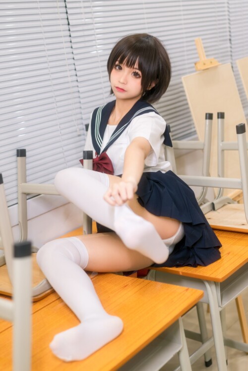 momo-Chunmomo-Stupid-Momo-Classroom-JK-Uniform-Sexy-Asian-Girl---11.jpg