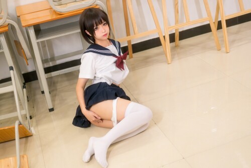momo-Chunmomo-Stupid-Momo-Classroom-JK-Uniform-Sexy-Asian-Girl---52.jpg